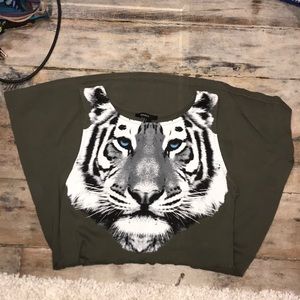 Forever 21 dress tiger green